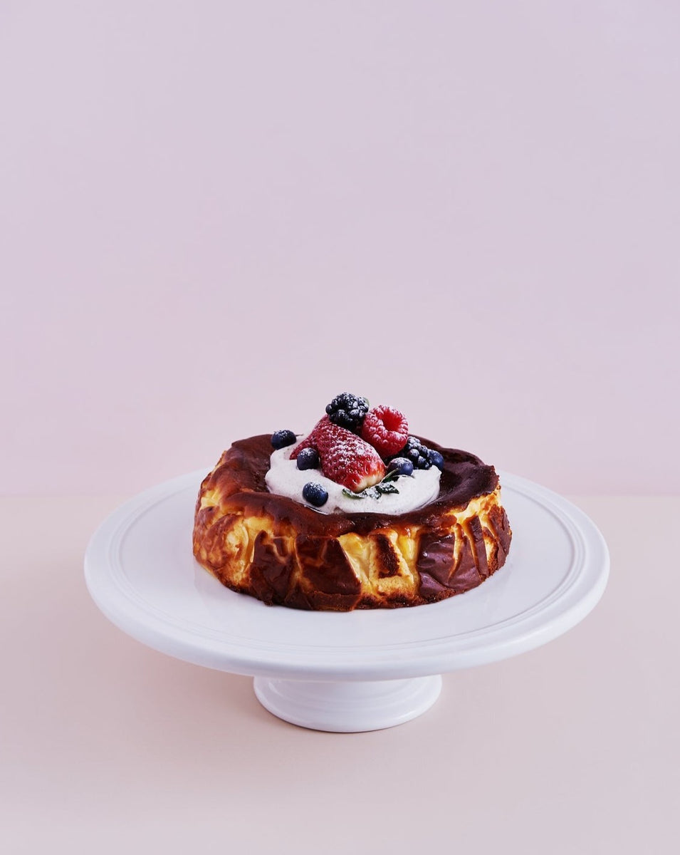 Basque Cheesecake with Earl Grey Cream | Sydney Cakes & Baked Goods ...